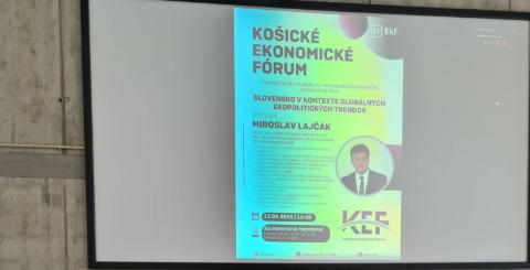 Košické ekonomické fórum (KEF), 13.05.2025